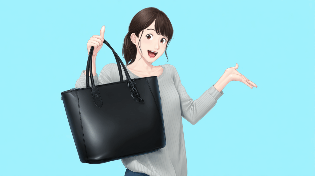 話題のサナエバッグ。ブランドは濱野皮革工藝